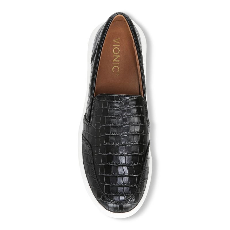 Vionic Women's Dinora Slip On - Black Croc
