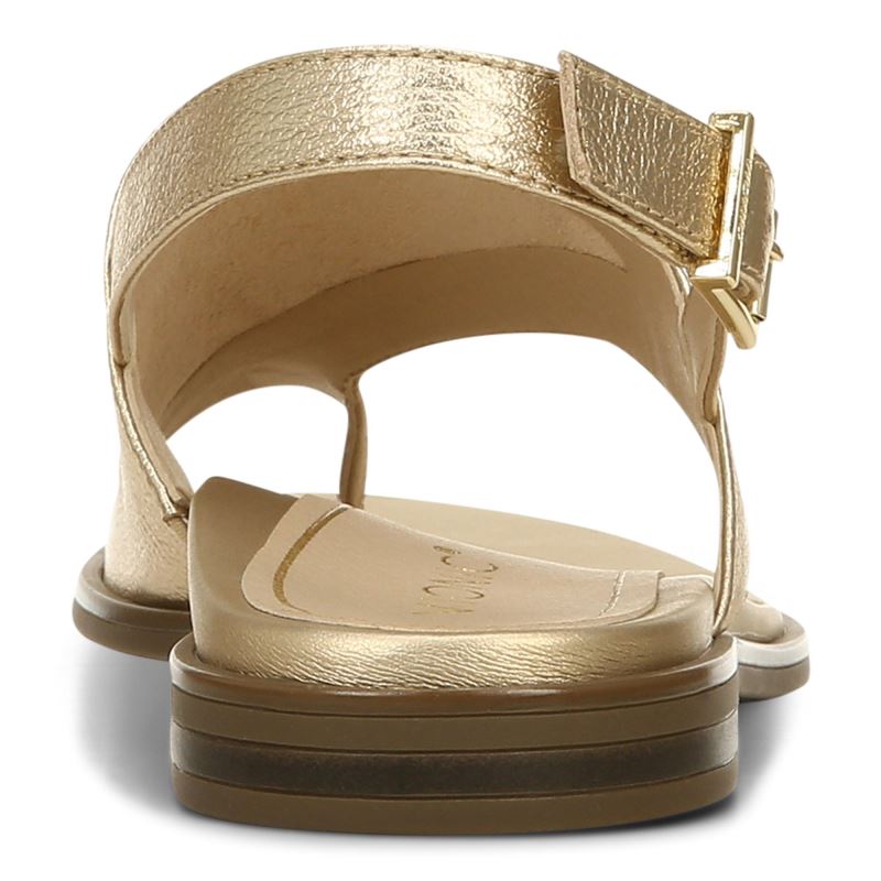 Vionic Women's Ella Sandal - Gold Metallic