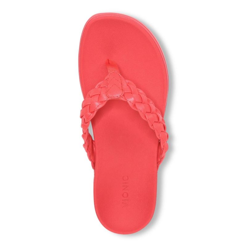 Vionic Women's Kenji Platform Sandal - Poppy