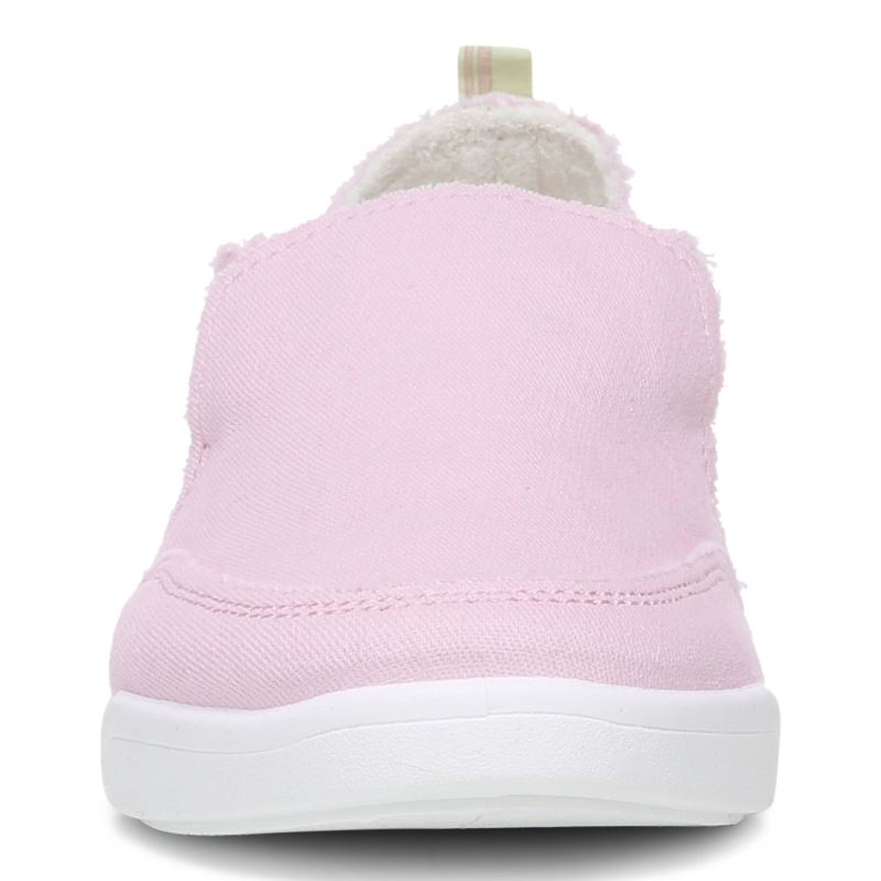 Vionic Women's Malibu Slip On - Cherry Blossom Canvas