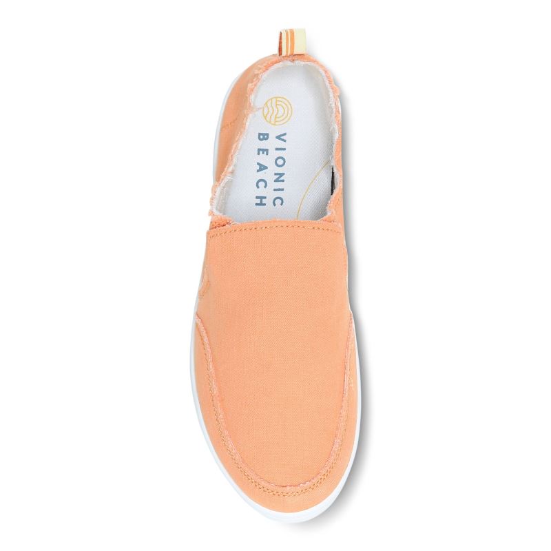 Vionic Women's Malibu Slip On - Melon Canvas