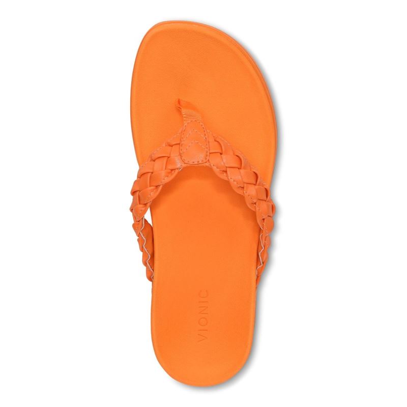 Vionic Women's Kenji Platform Sandal - Marigold