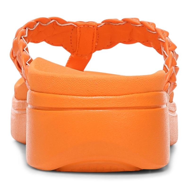 Vionic Women's Kenji Platform Sandal - Marigold