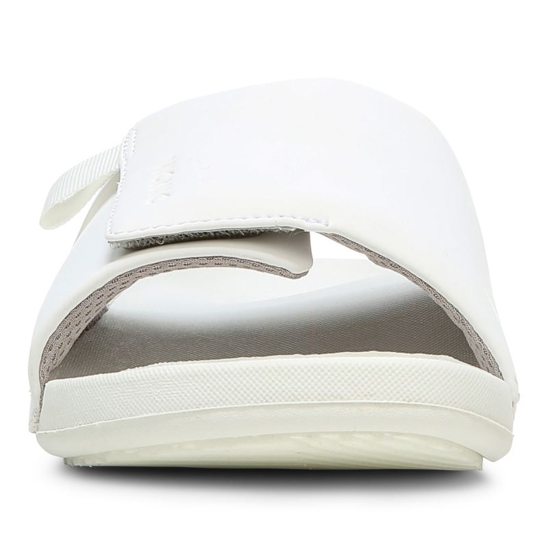Vionic Women's Keira Slide Sandal - White