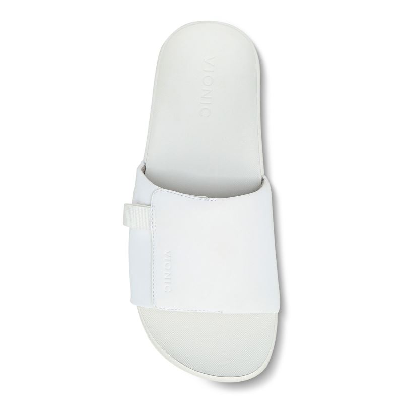 Vionic Women's Keira Slide Sandal - White