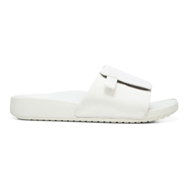 Vionic Women's Keira Slide Sandal - White
