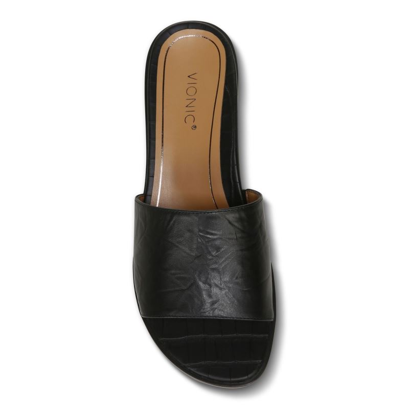 Vionic Women's Demi Slide Sandal - Black