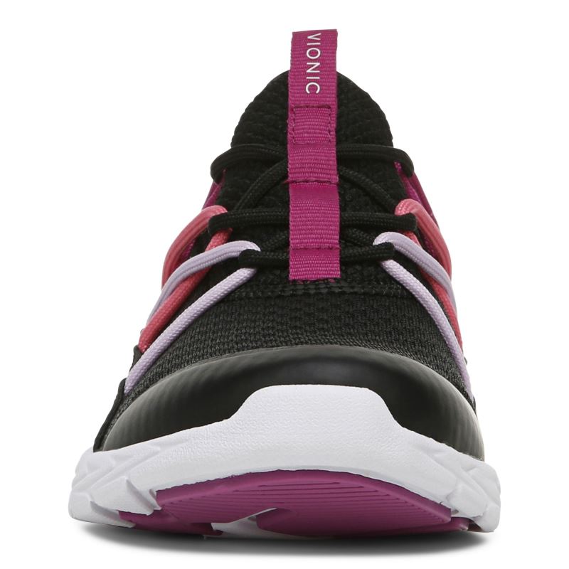 Vionic Women's Zeliya Lace Up Sneaker - Black