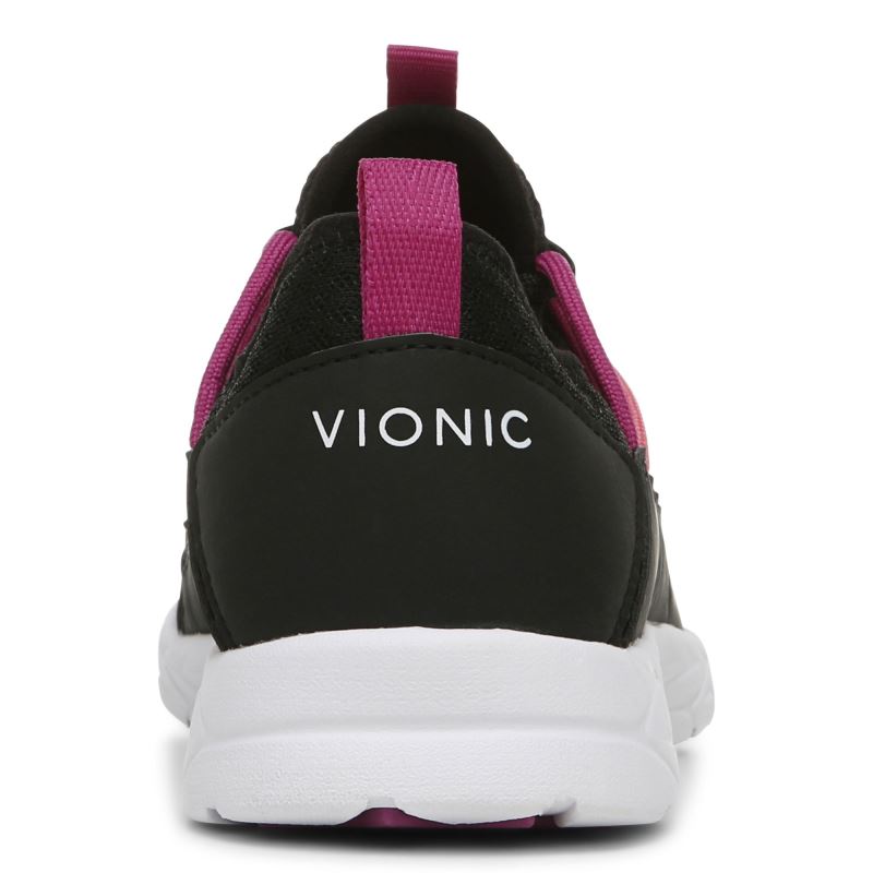 Vionic Women's Zeliya Lace Up Sneaker - Black