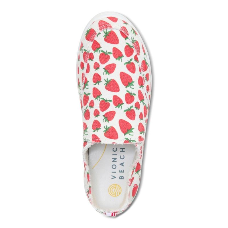 Vionic Women's Malibu Slip On - Strawberries