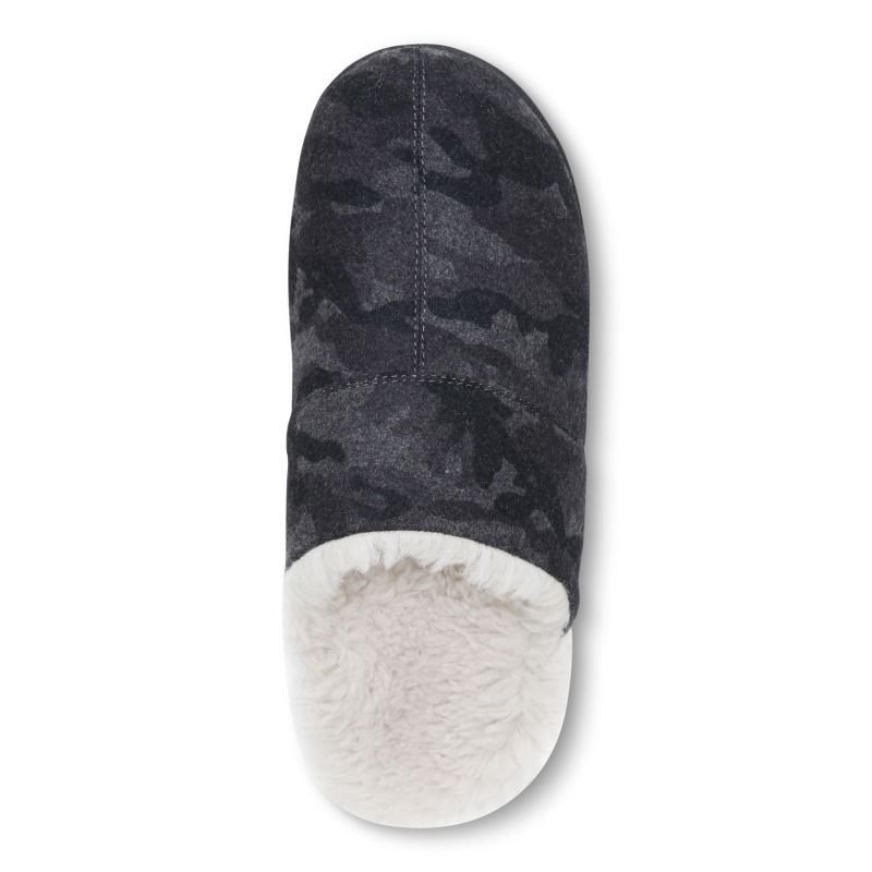 Vionic Men's Alfons Mule Slipper - Dark Shadow Camo