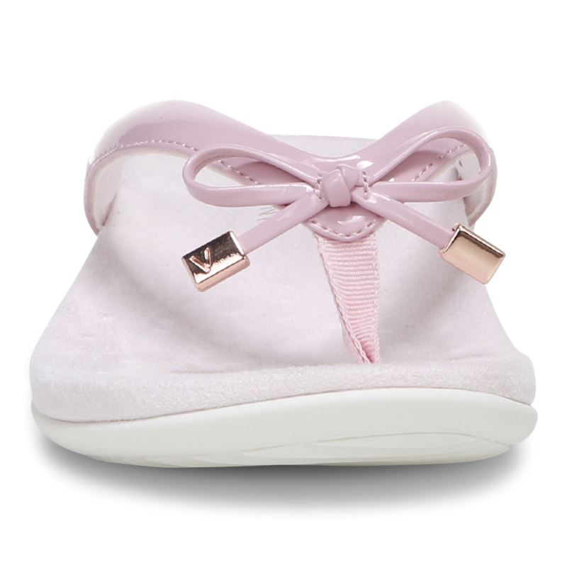 Vionic Women's Bella Toe Post Sandal - Cameo Pink