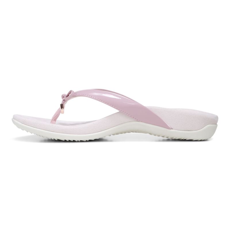 Vionic Women's Bella Toe Post Sandal - Cameo Pink