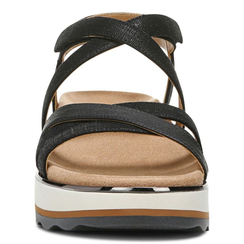 Vionic Women's Kellyn Flatform Sandal - Black