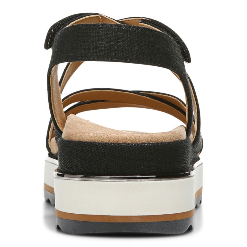 Vionic Women's Kellyn Flatform Sandal - Black