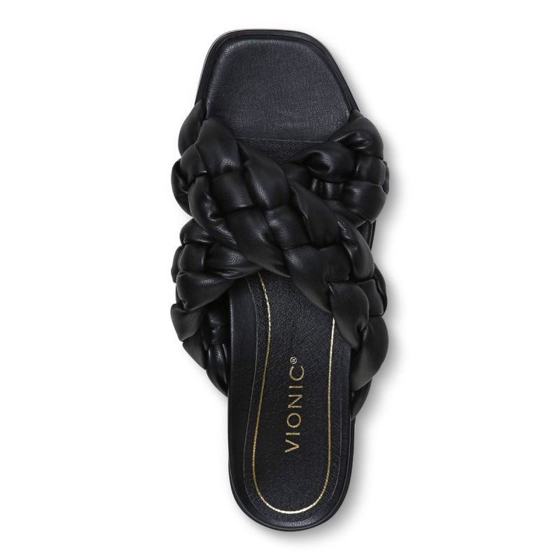 Vionic Women's Kalina Slide Sandal - Black