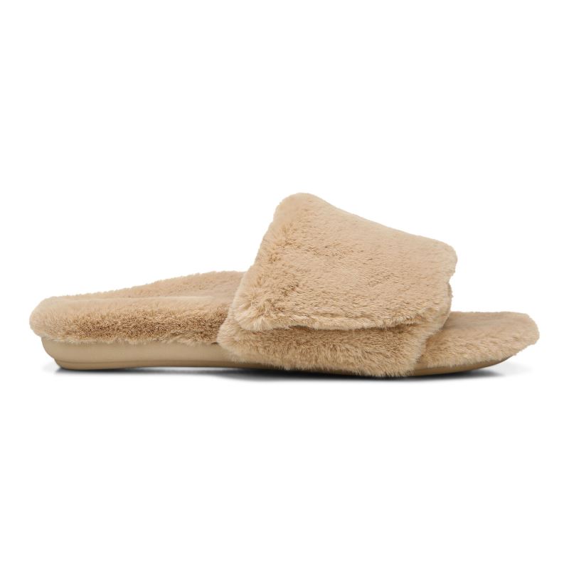 Vionic Women's Dream Plush Slipper - Ginger Plush
