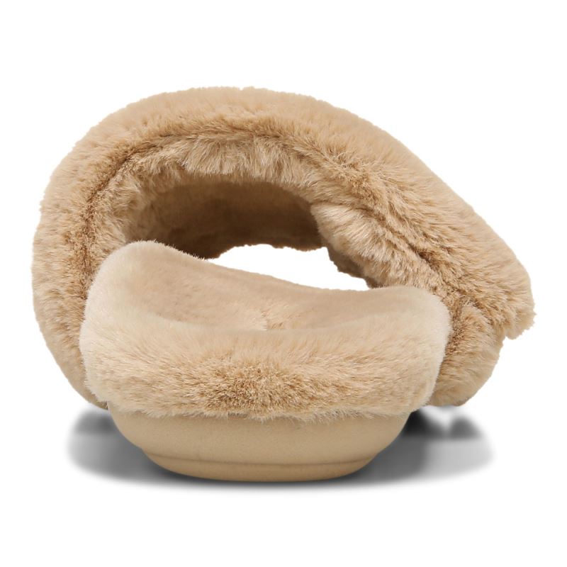Vionic Women's Dream Plush Slipper - Ginger Plush
