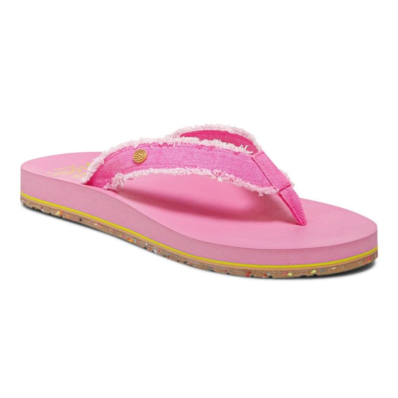 Vionic Women's Unwind Toe Post Sandal - Bubblegum Vionic Women's Unwind Toe Post Sandal - Bubblegum