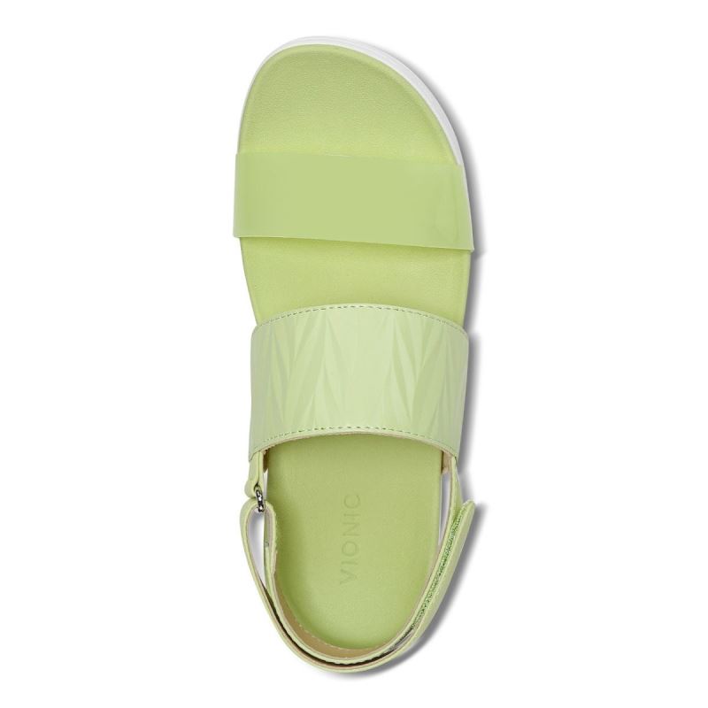 Vionic Women's Karleen Platform Sandal - Pale Lime
