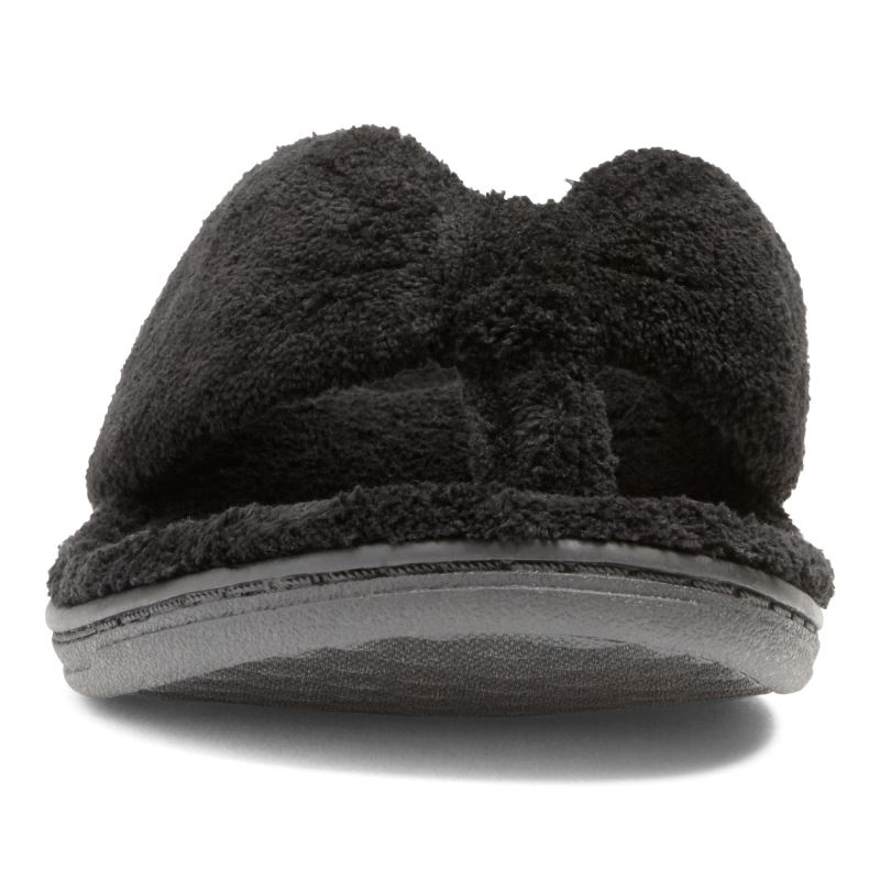 Vionic Women's Gracie Toe Post Slipper - Black