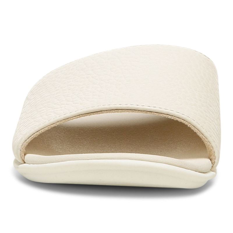 Vionic Women's Val Slide Sandal - Cream
