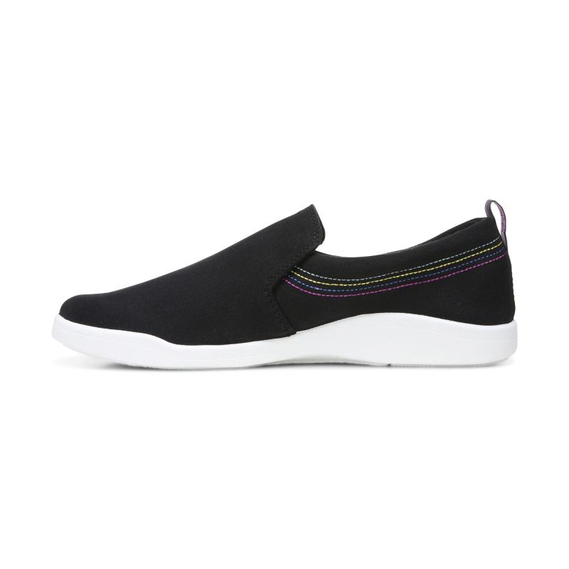 Vionic Women's Marshall Slip On - Black Canvas