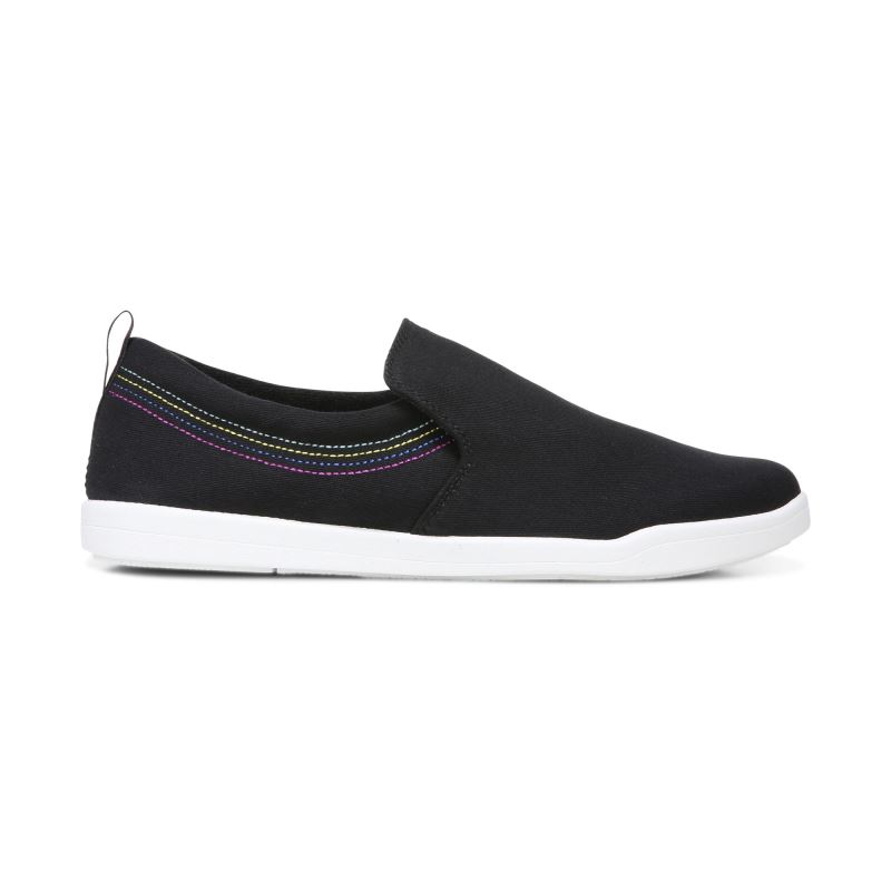 Vionic Women's Marshall Slip On - Black Canvas