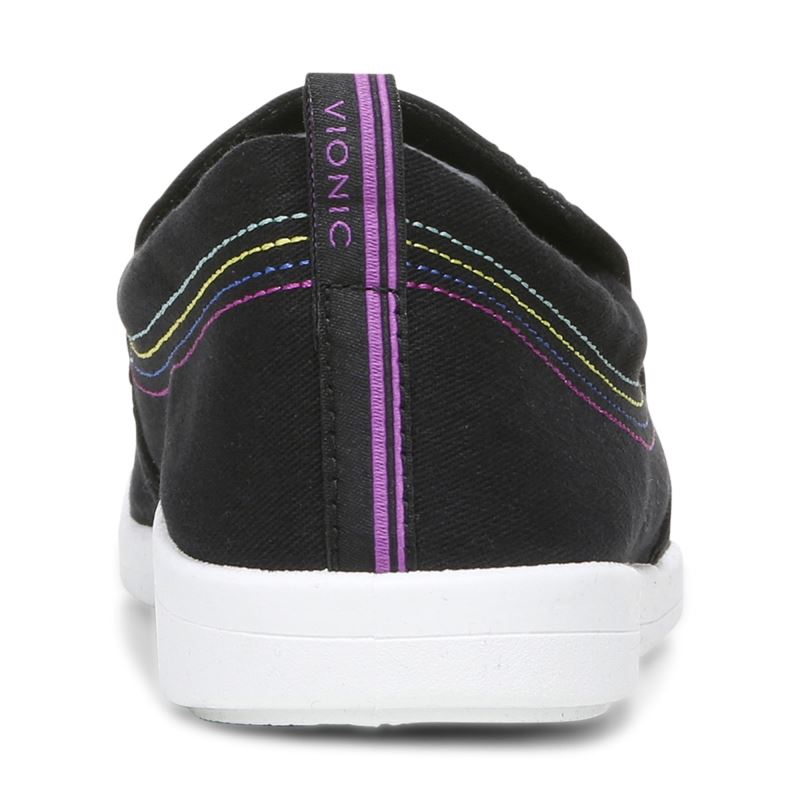 Vionic Women's Marshall Slip On - Black Canvas