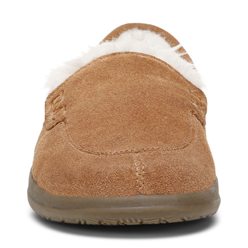 Vionic Women's Lynez Slipper - Toffee Suede