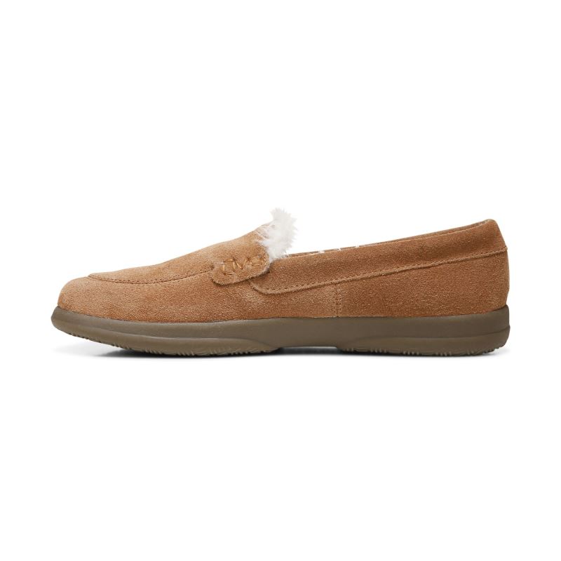 Vionic Women's Lynez Slipper - Toffee Suede