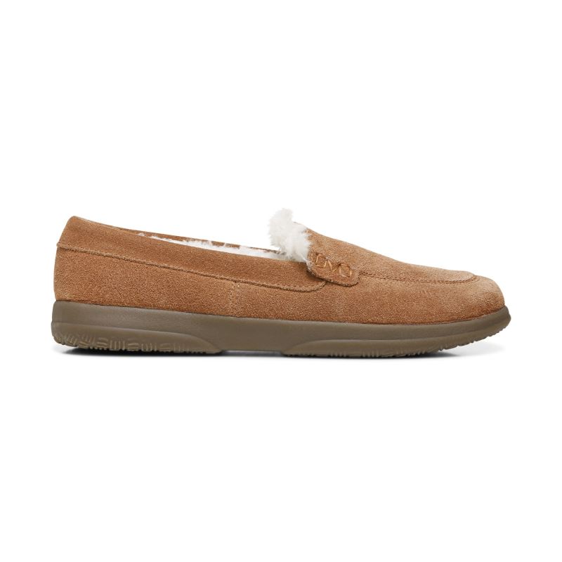 Vionic Women's Lynez Slipper - Toffee Suede