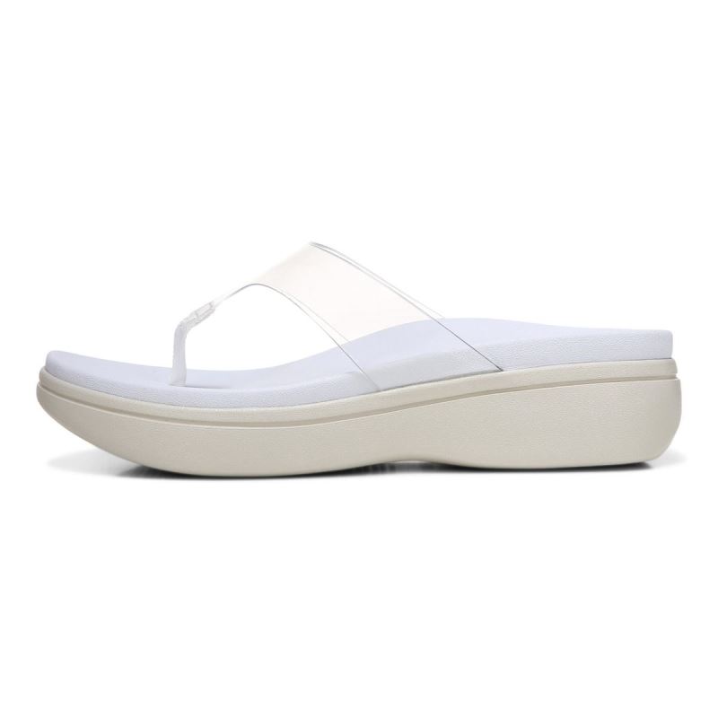 Vionic Women's Luminous Platform Sandal - White