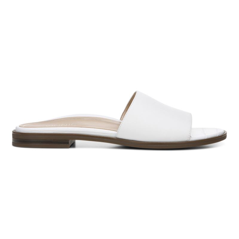Vionic Women's Demi Slide Sandal - White