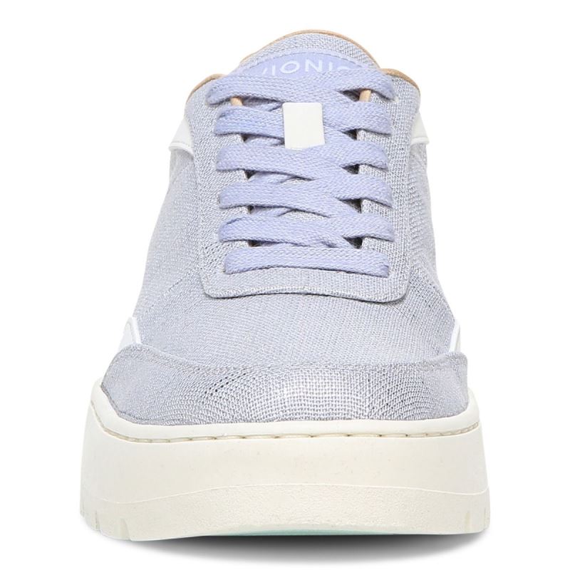 Vionic Women's Elsa Sneaker - Blue Haze Linen