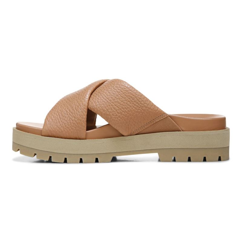 Vionic Women's Vesta Flatform Lug Sandal - Macaroon