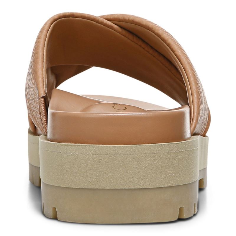Vionic Women's Vesta Flatform Lug Sandal - Macaroon
