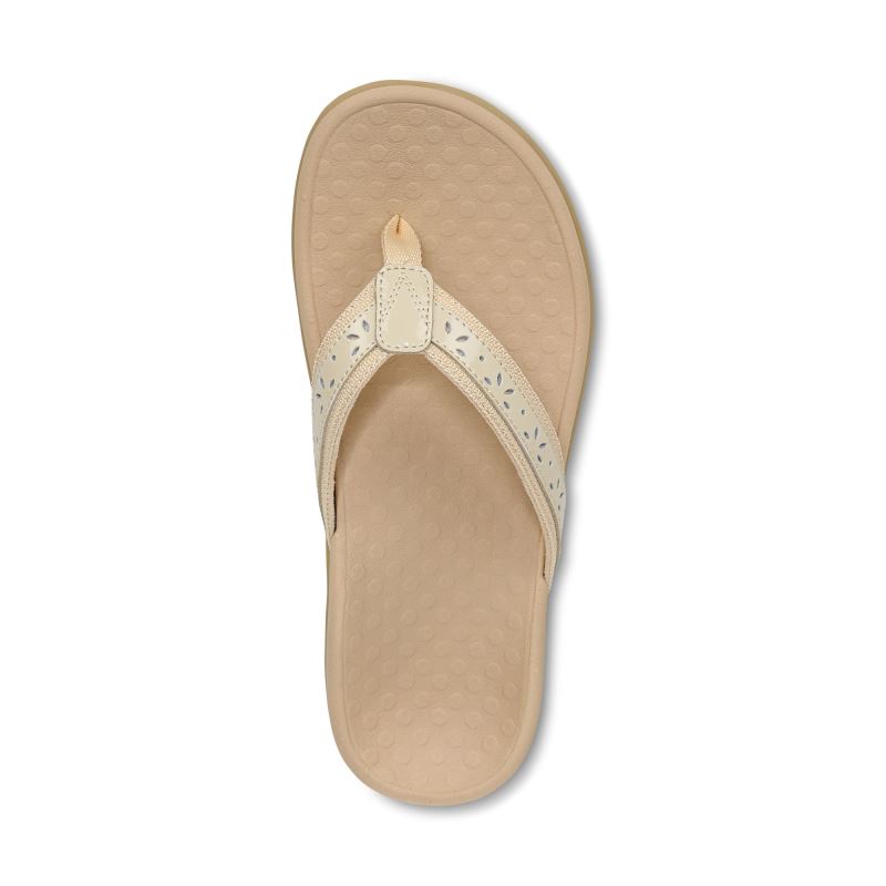 Vionic Women's Casandra Toe Post Sandal - Semolina