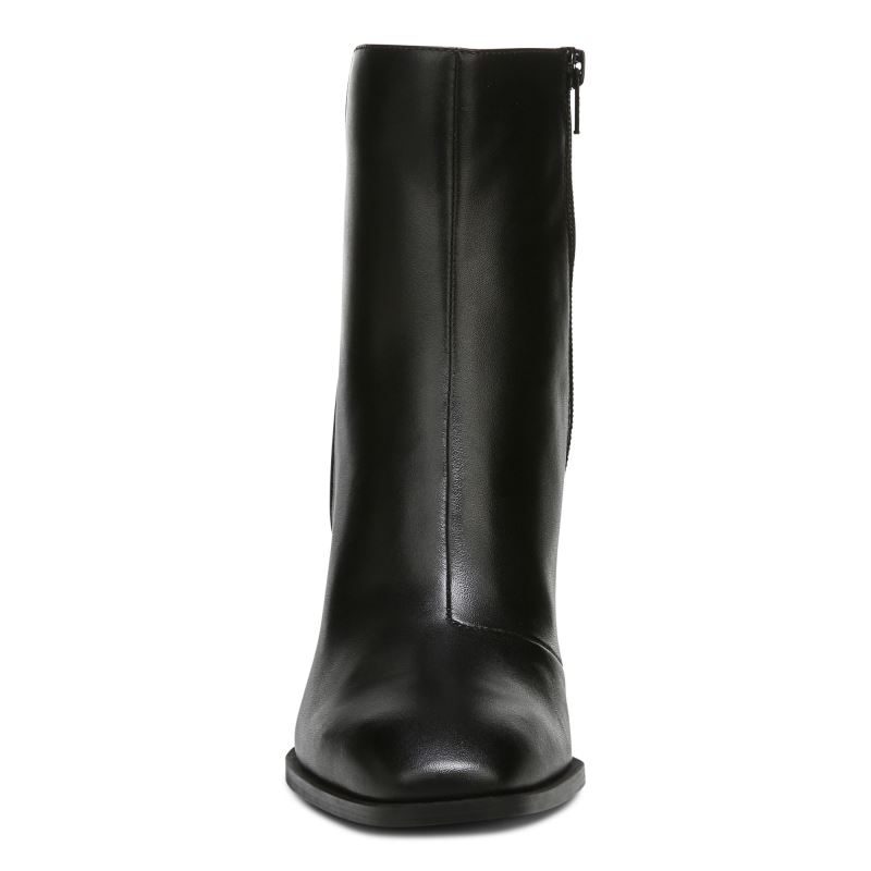 Vionic Women's Harper Ankle Boot - Black Leather
