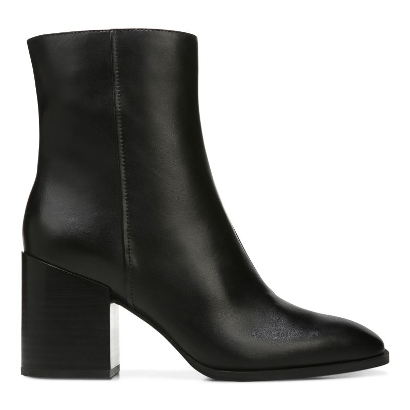 Vionic Women's Harper Ankle Boot - Black Leather