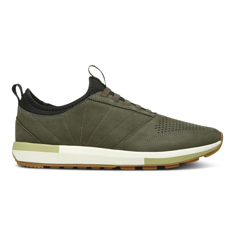 Vionic Men's Trent Sneaker - Olive Nubuck