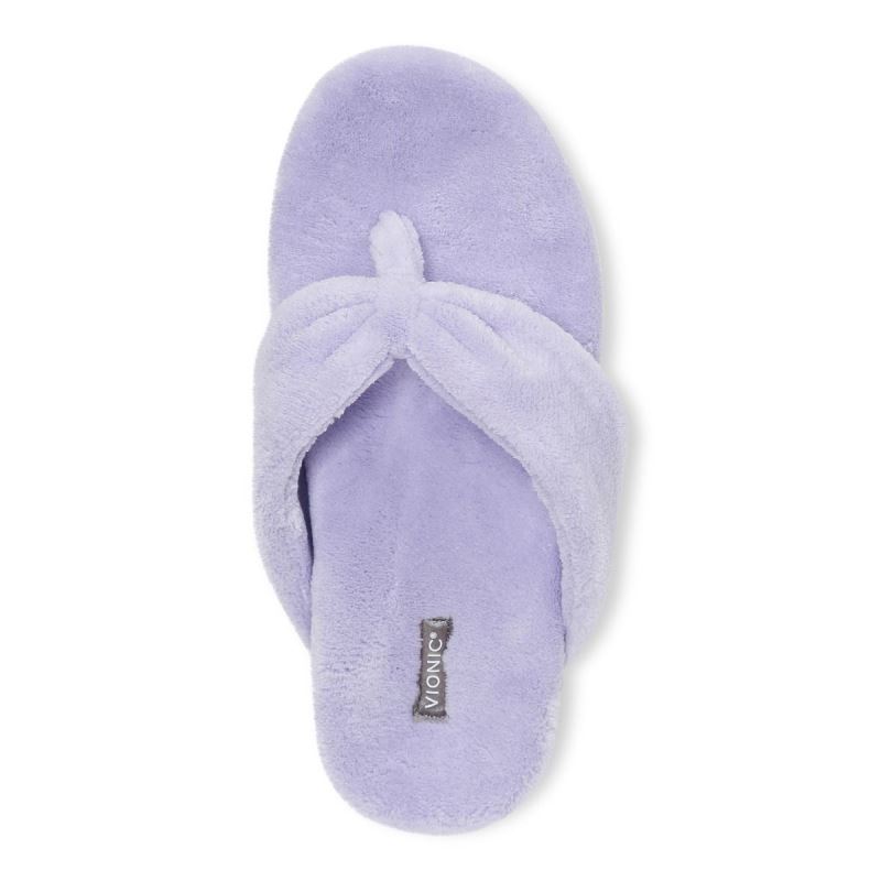 Vionic Women's Lydia Slipper - Purple Heather