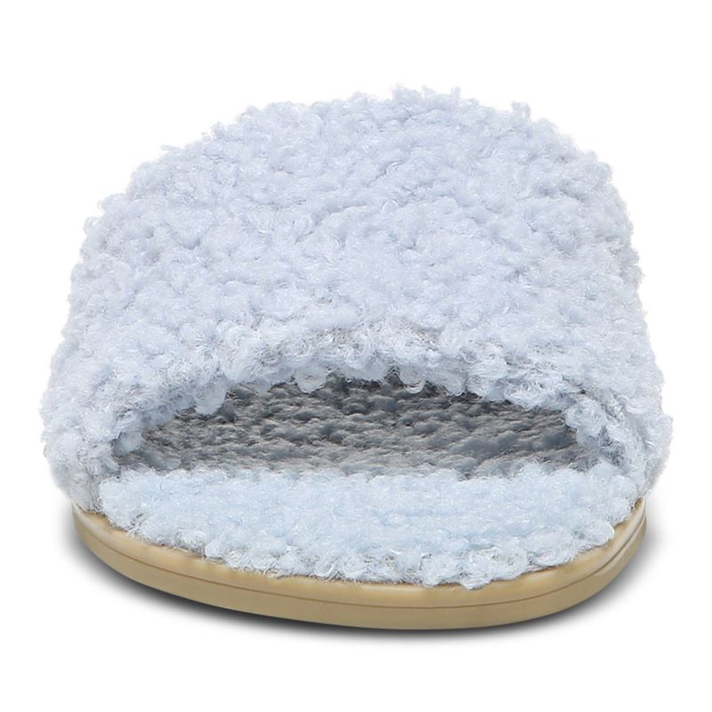 Vionic Women's Demi Shearling Slide - Arctic Ice