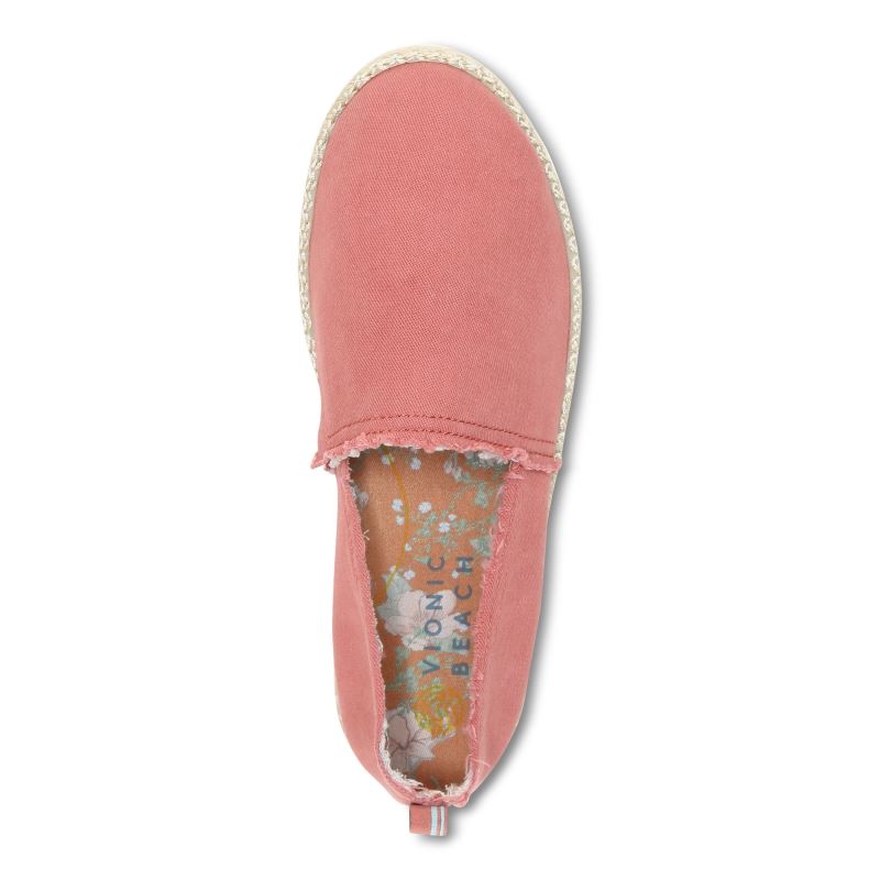 Vionic Women's Laguna Espadrille - Dusty Cedar
