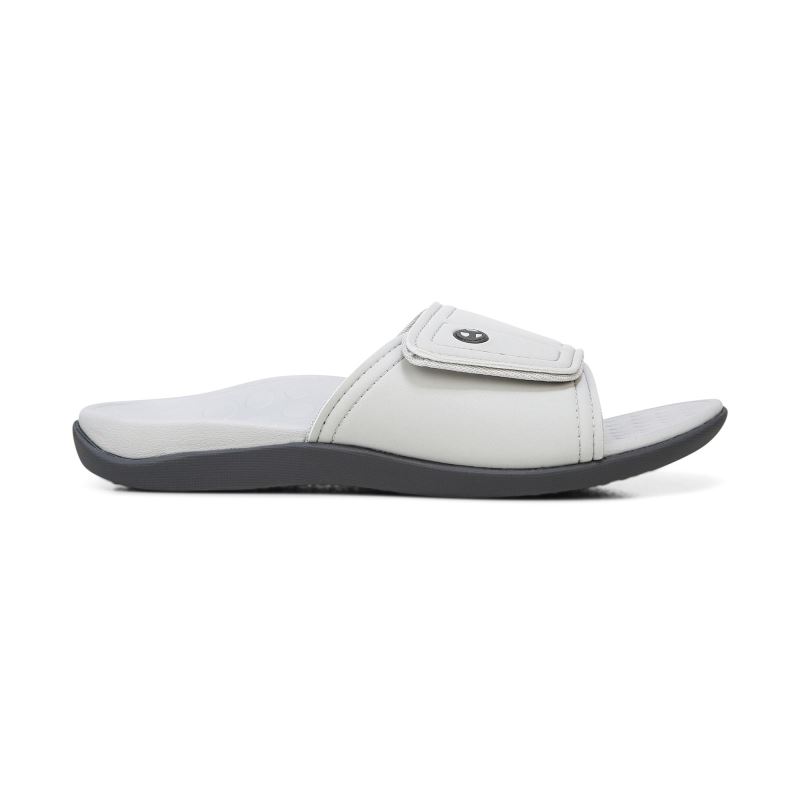 Vionic Men's Kiwi Slide Sandal - Vapor