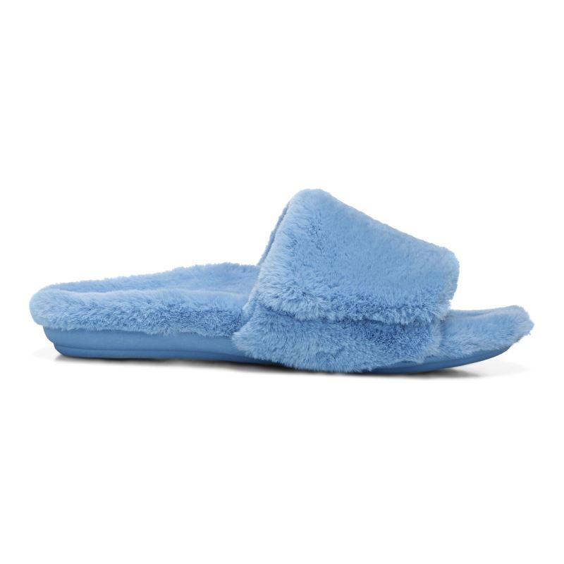 Vionic Women's Dream Plush Slipper - Sky Plush