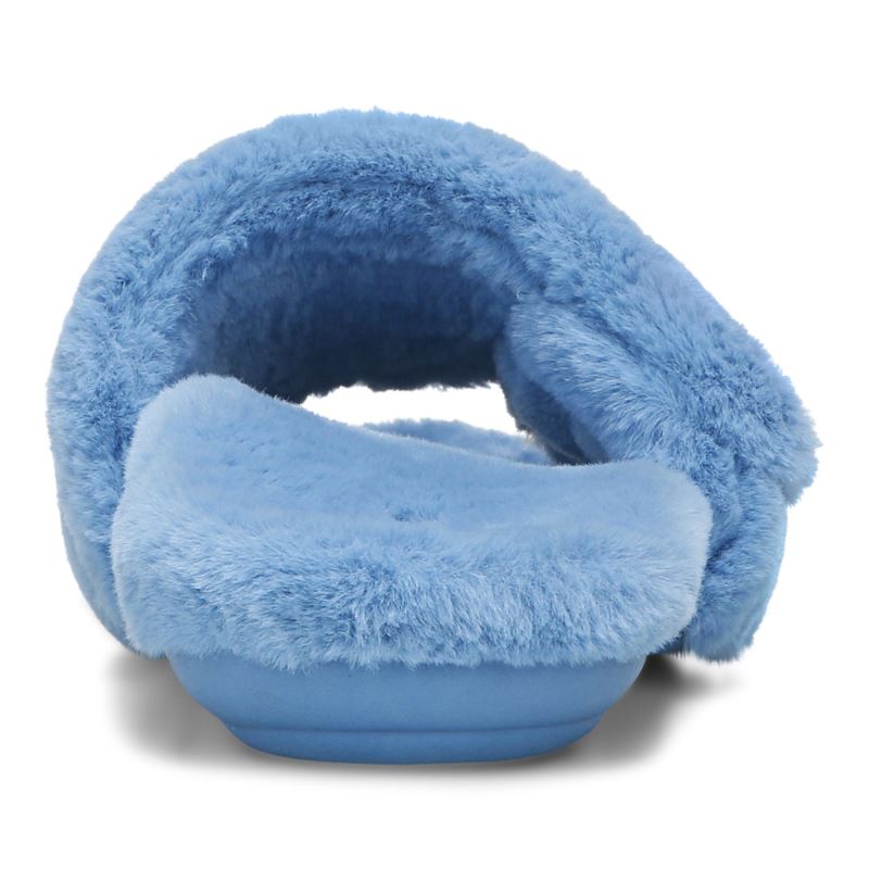 Vionic Women's Dream Plush Slipper - Sky Plush