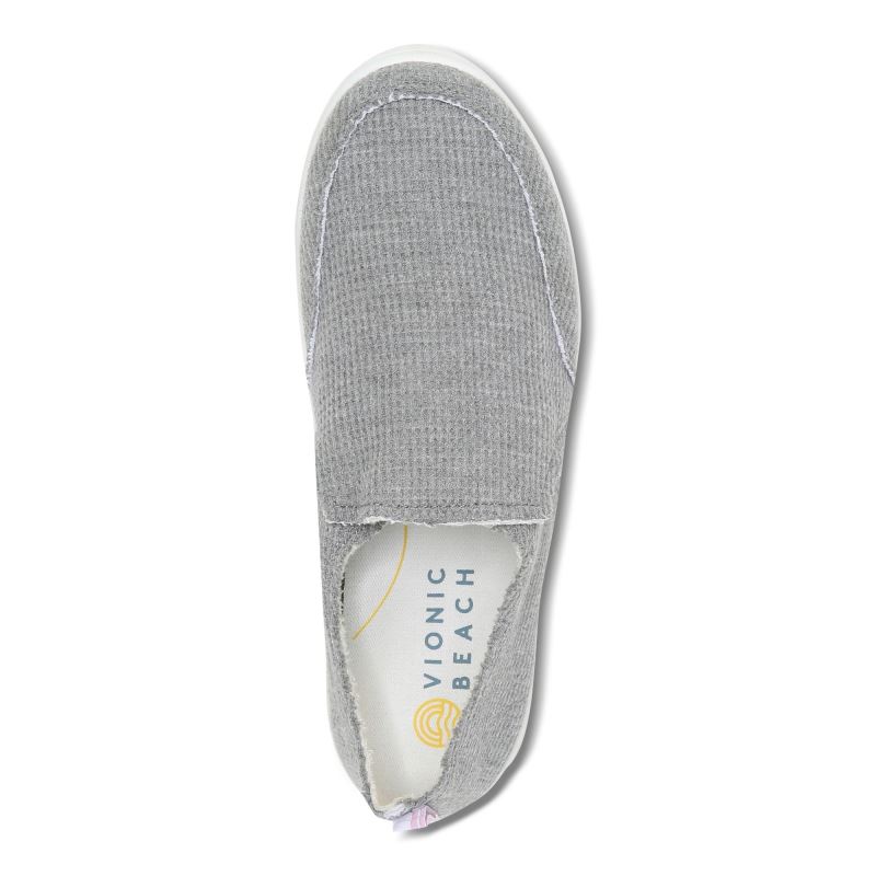 Vionic Women's Malibu Slip On - Charcoal Knit