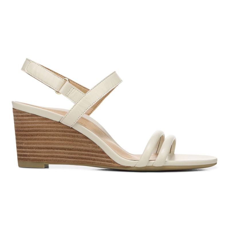 Vionic Women's Emmy Wedge Sandal - Cream