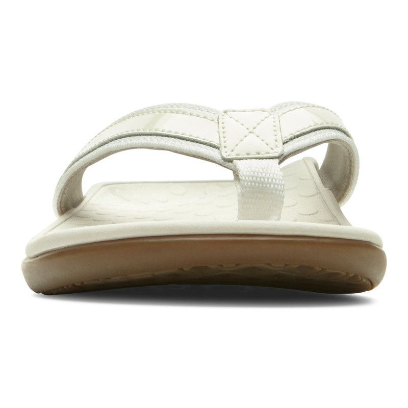 Vionic Women's Tide II Toe Post Sandal - White
